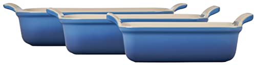 Le Creuset Heritage: fuente rectangular de 10 pulgadas, ideal para porciones familiares.