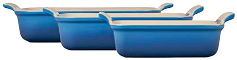 Le Creuset Heritage: fuente rectangular de 10 pulgadas, ideal para porciones familiares.