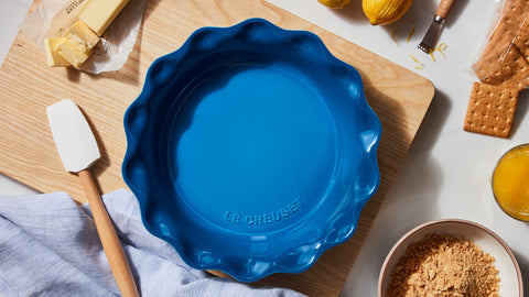 Le Creuset Heritage limpieza fácil y mantenimiento del color.