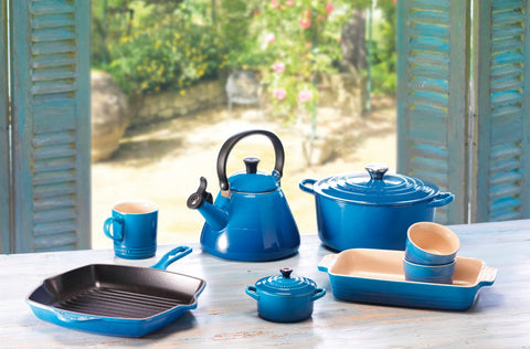 Le Creuset Heritage: fuente rectangular Marseille, interior antiadherente para liberar fácilmente los alimentos