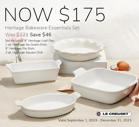 Le Creuset Heritage retención de calor para servir caliente