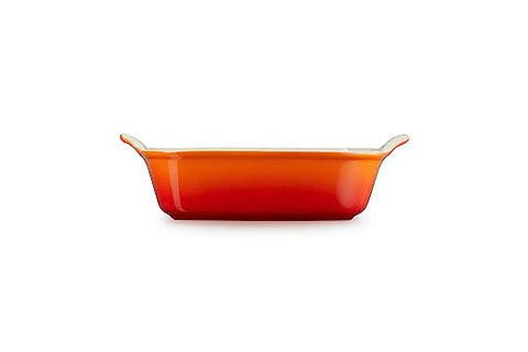 Le Creuset Heritage Square 3 qt Flame, cocción uniforme gracias al material cerámico