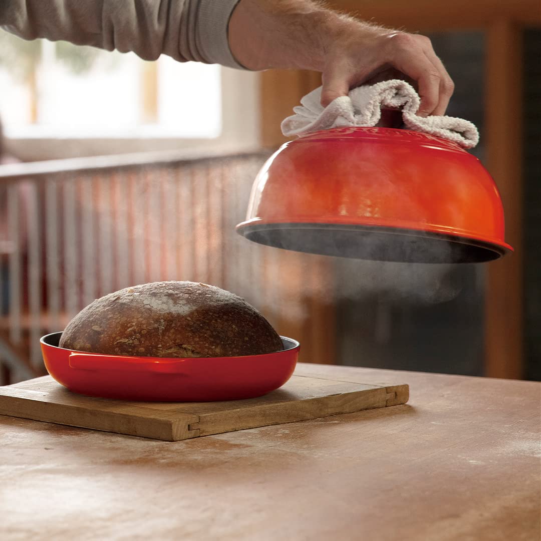 Horno Le Creuset para pan, corteza dorada y miga uniforme