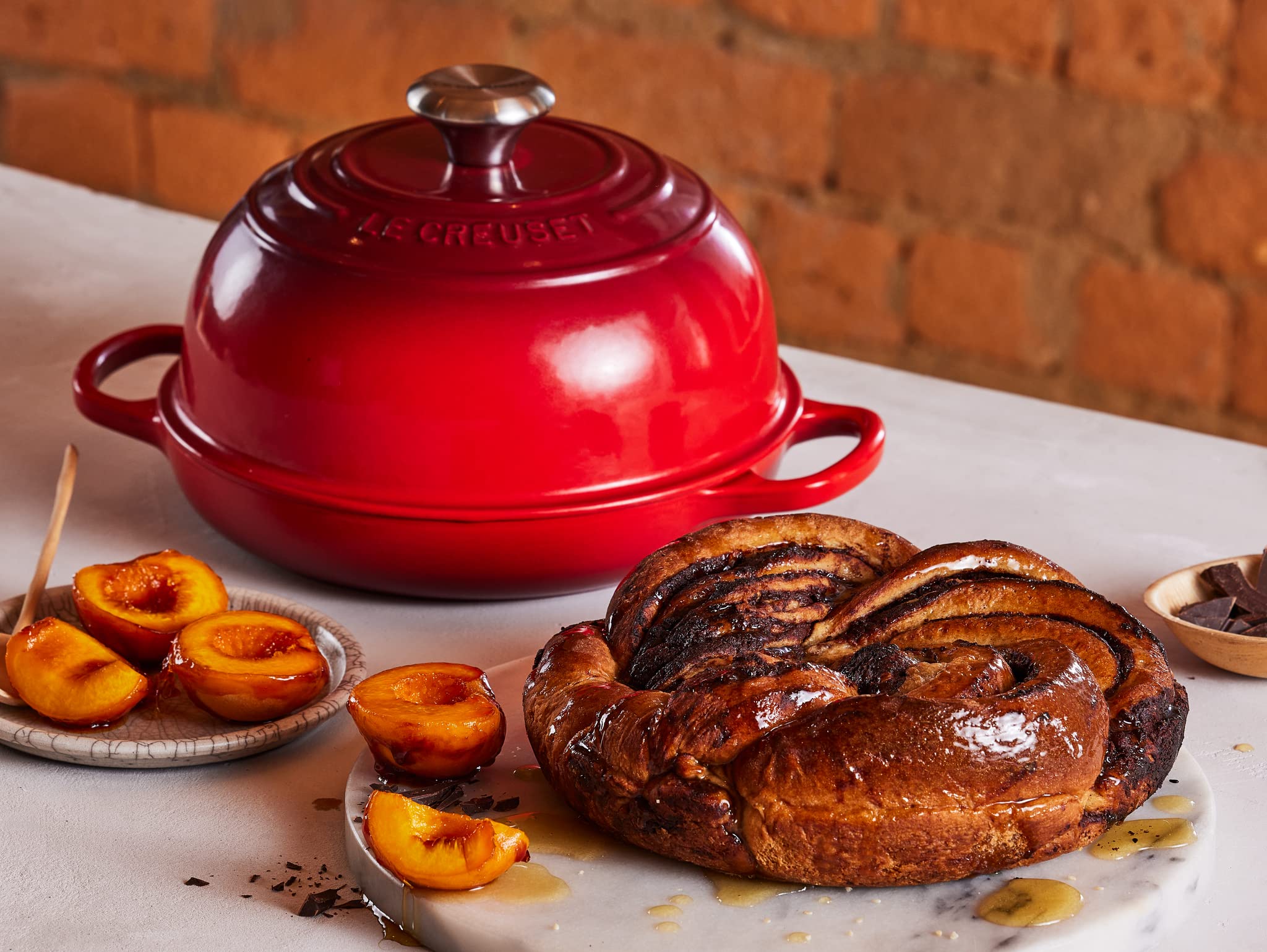 Le Creuset Horno Tres Anillos: estética distintiva y marca de calidad