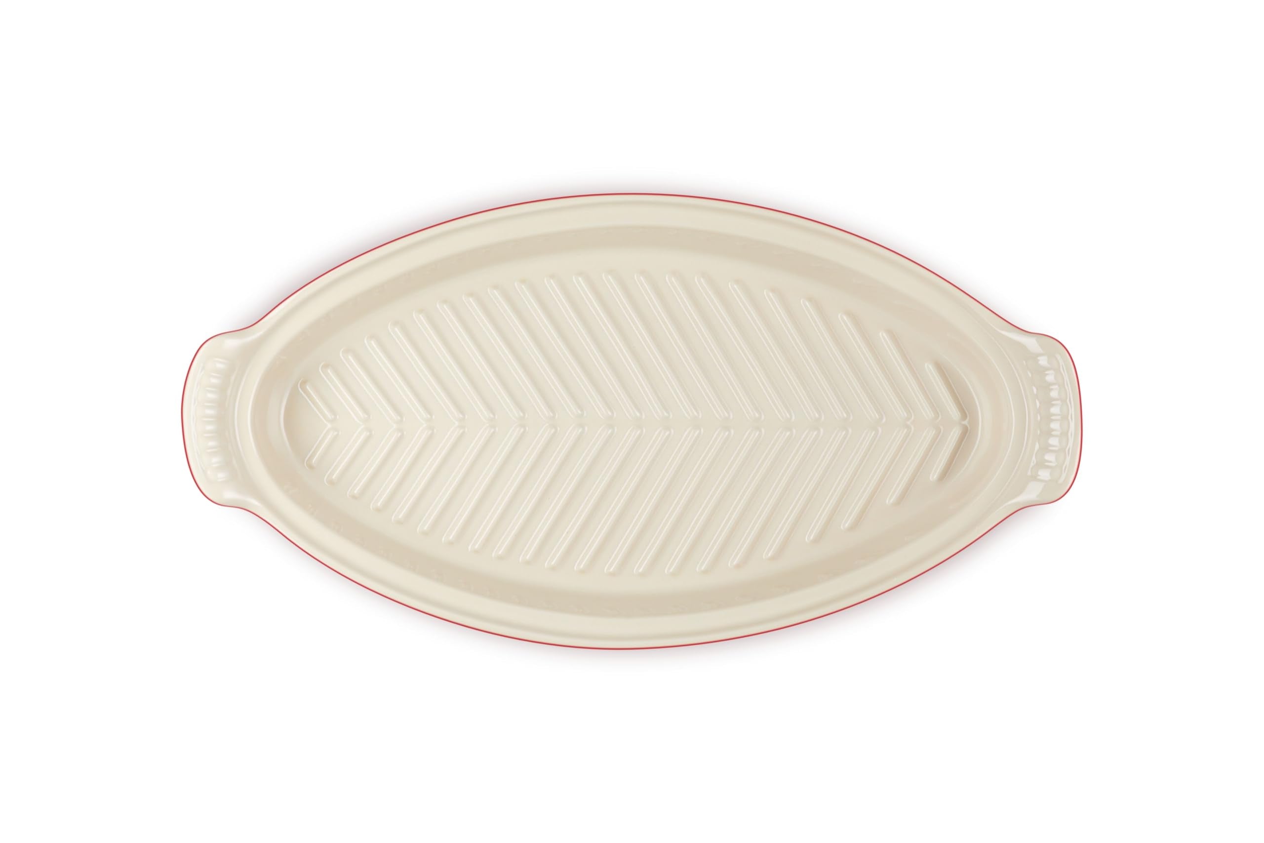 Le Creuset interior esmaltado facilita desmoldar y limpiar rápidamente.