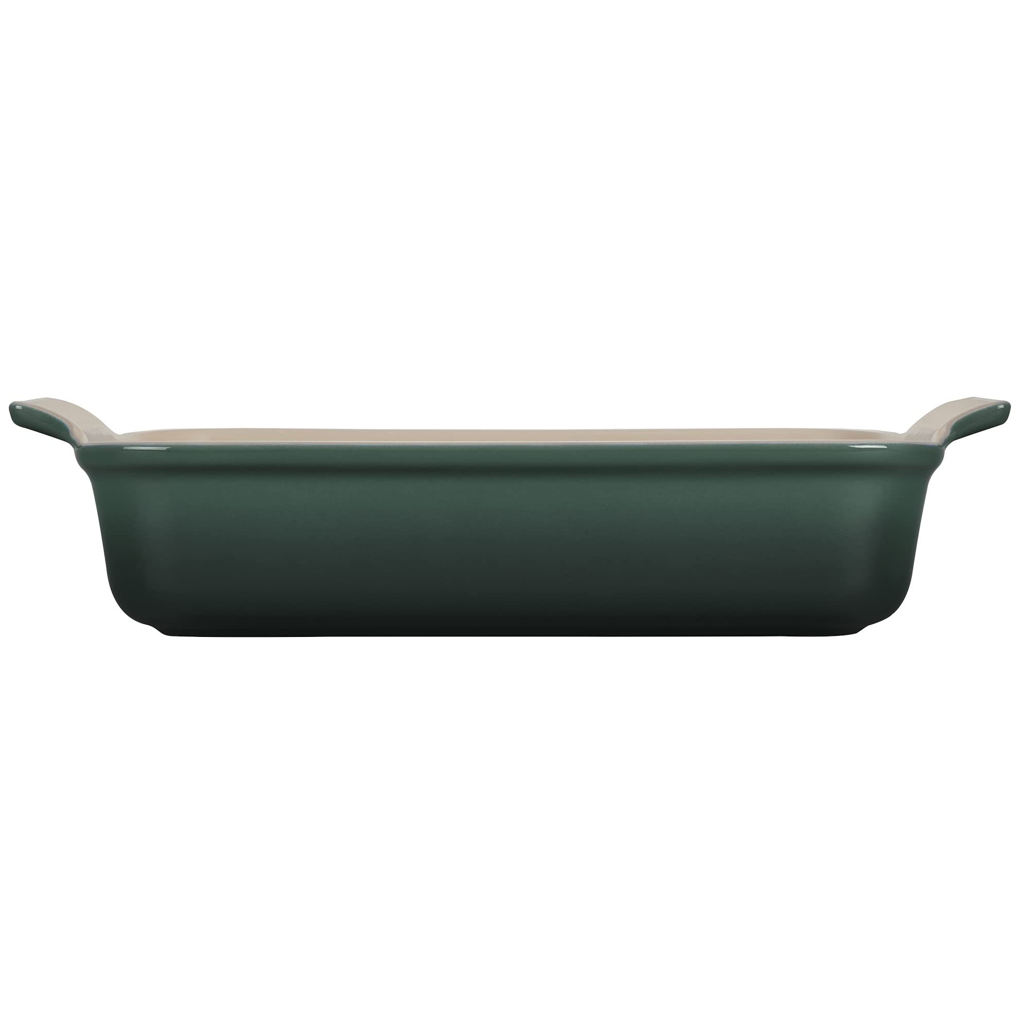 Le Creuset, interior glaseado antiadherente, facilita desmoldar y limpieza rápida.