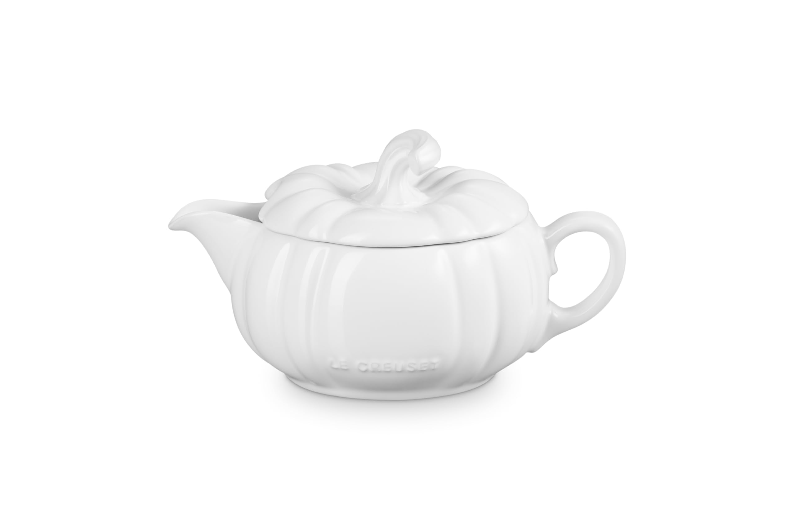 Le Creuset jarra salsa calabaza con tapa, ideal para mantener caliente.
