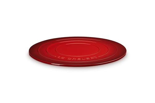 Le Creuset lado sin esmalte brinda borde crujiente en horneado.