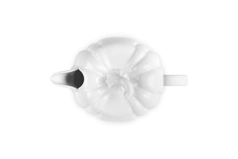 Le Creuset loza de piedra blanca de 14 oz para uso diario.