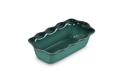 Detalle de mango escallado de Le Creuset para fácil levantamiento.