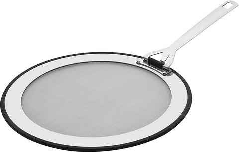 Protector Le Creuset con mango plegable y argolla para colgar