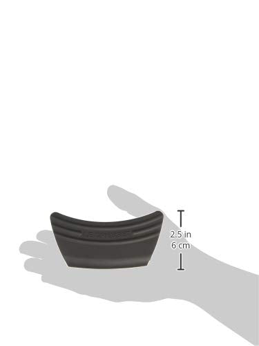 Le Creuset manijas de silicona negro, material 100% silicona