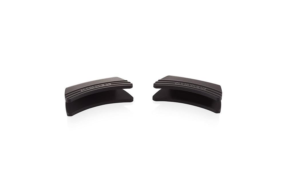 Le Creuset manijas de silicona negro, protección para las manos durante cocinar