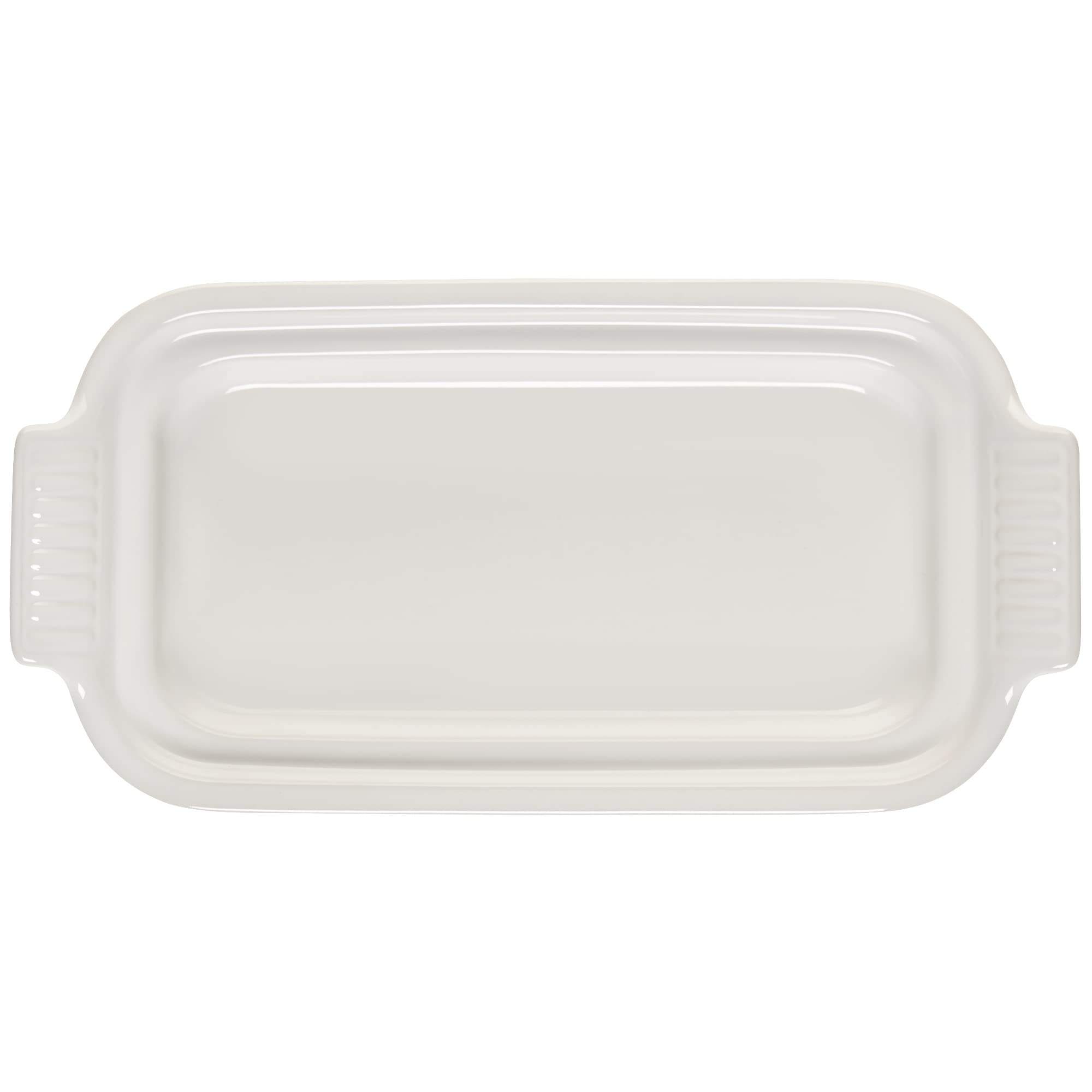 Le Creuset Mantequera Heritage, vista lateral, tamaño ideal para una barra de mantequilla