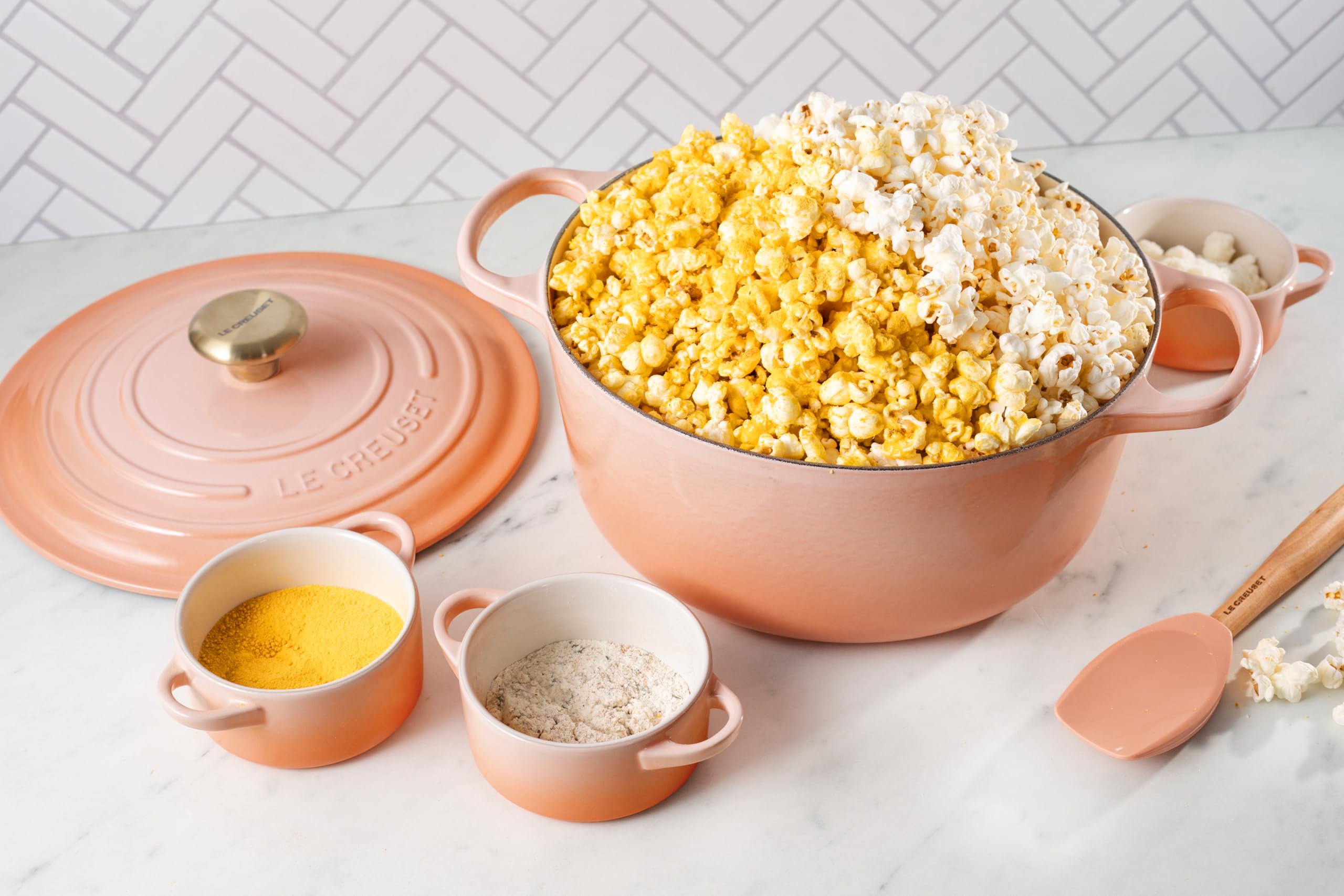 Le Creuset Mini Cocotte Peche, apta para horno hasta 204 °C