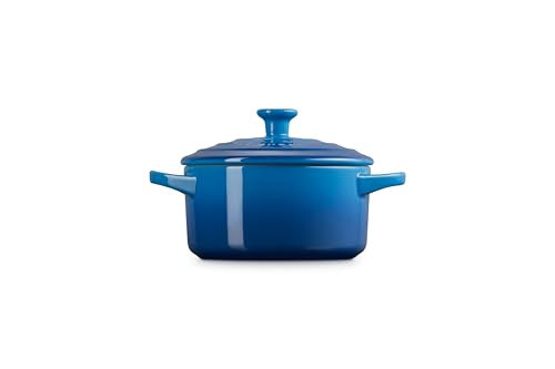 Le Creuset Mini Cocotte con revestimiento vidriado, limpieza más fácil.