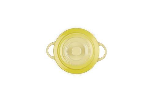 Le Creuset Mini Cocotte Soleil interior con distribución uniforme del calor.