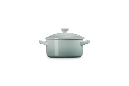 Le Creuset Mini Round Cocotte Sal de Mar, resistencia térmica: apto para horno y microondas