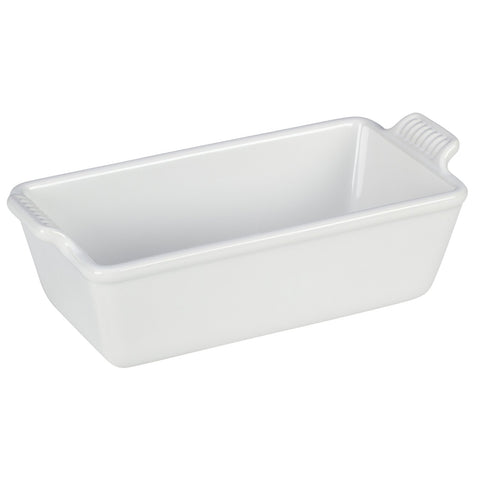 Le Creuset molde Heritage de piedra blanco, horneado uniforme gracias a la piedra de alta calidad.