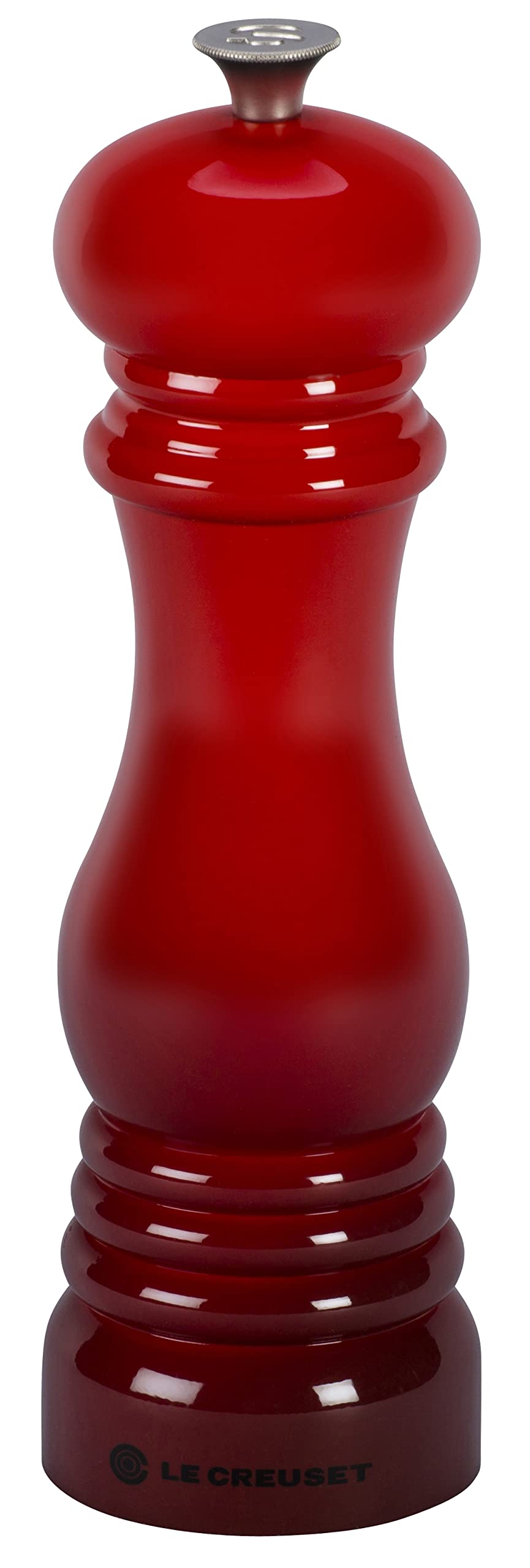 Molinillo de sal Le Creuset Cerise de 8 pulgadas para sazonar comidas