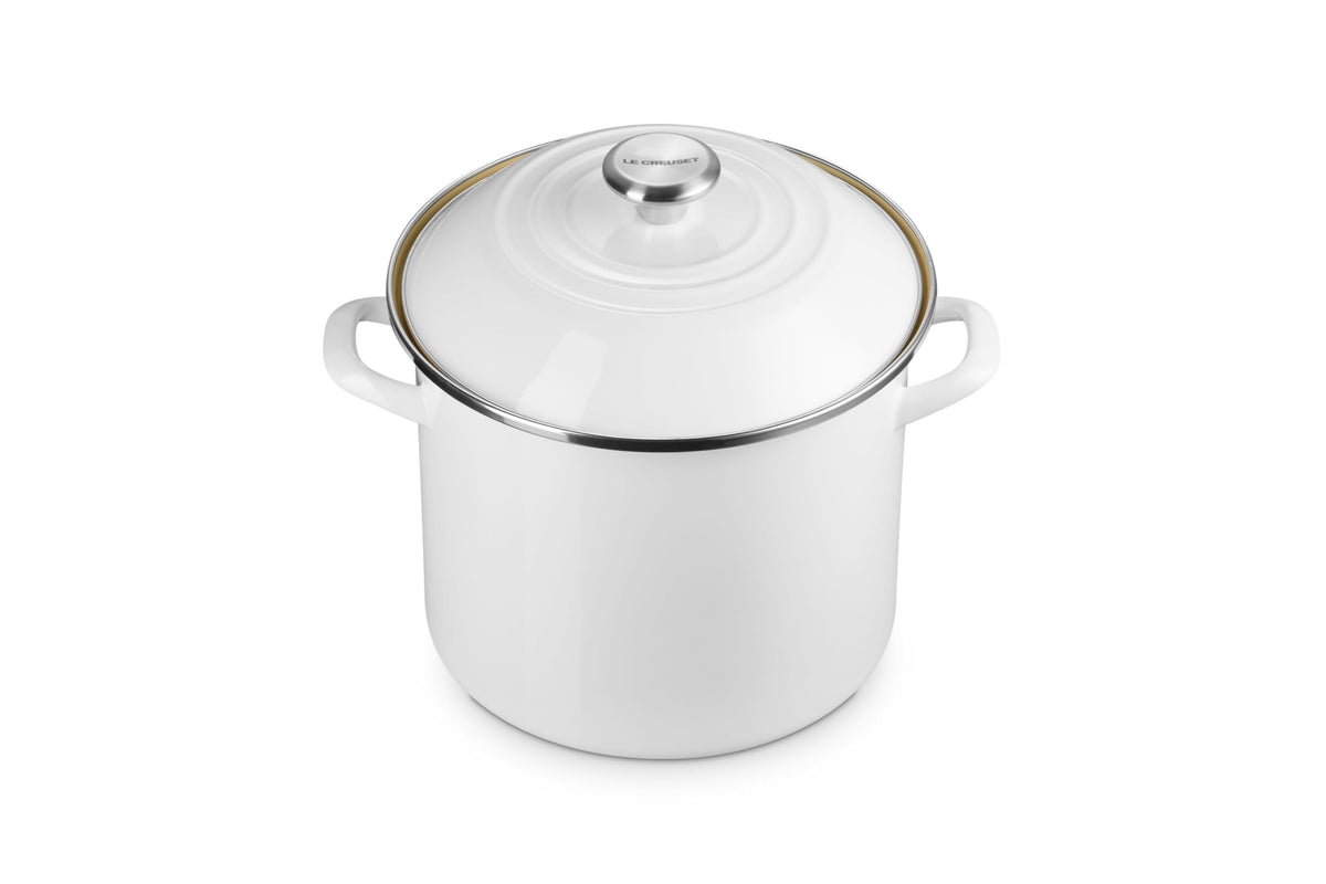 Olla Le Creuset esmaltada al frente, calentamiento rápido para hervir