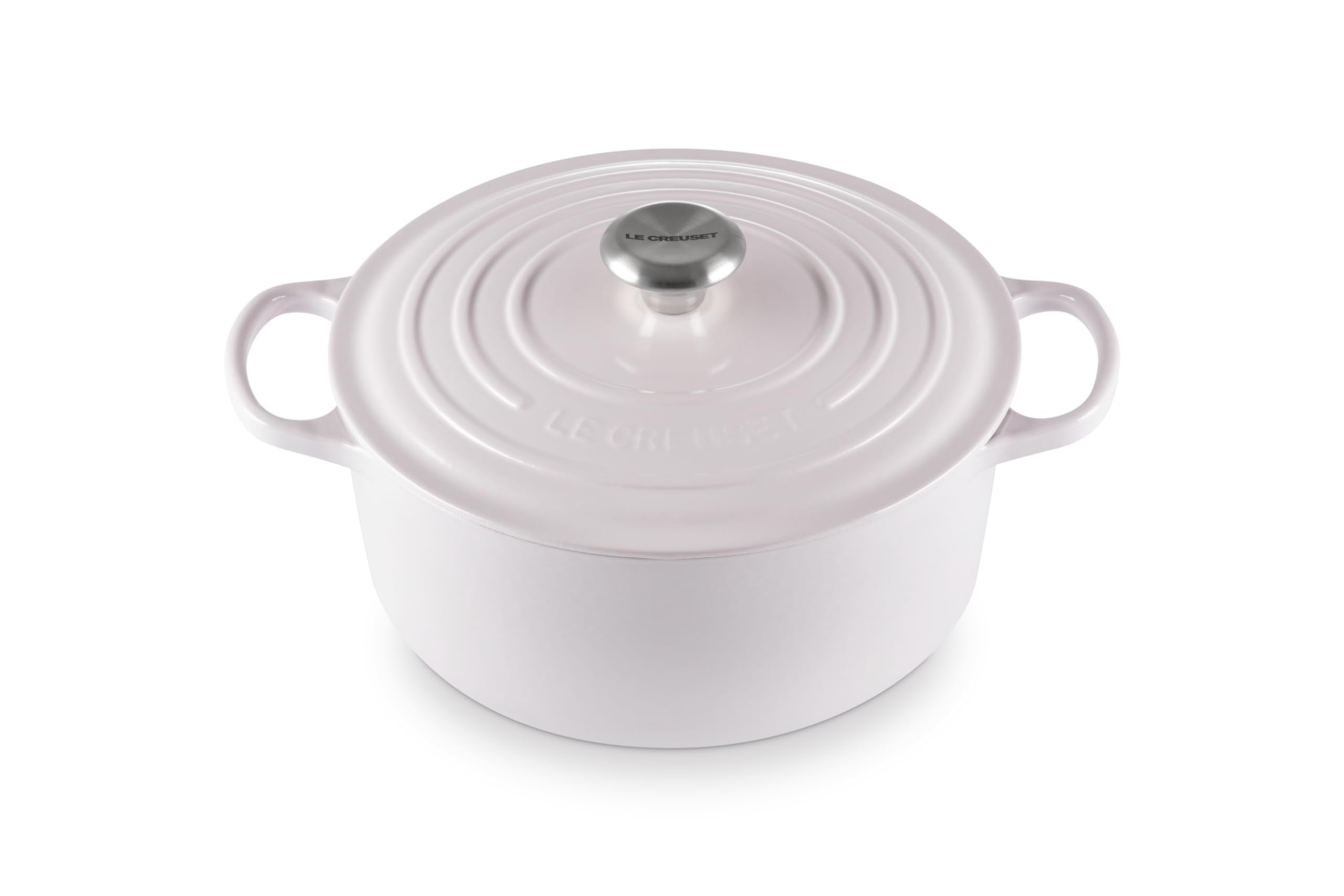 Olla Le Creuset esmaltada chalota, exterior brillante para cocina diaria.