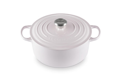 Olla Le Creuset esmaltada chalota, exterior brillante para cocina diaria.