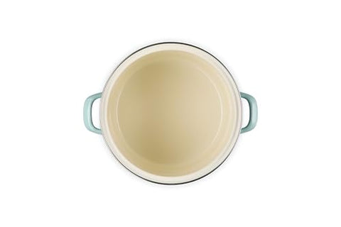 Interior porcelana esmaltada no reactiva, evita absorción de sabores