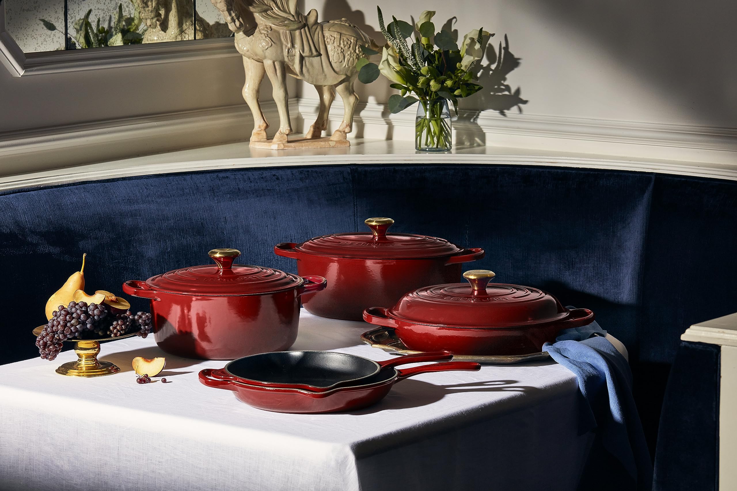 Esmalte duradero Le Creuset resiste manchas y astillas
