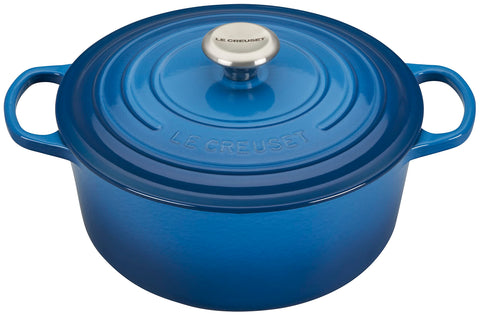 Le Creuset Olla redonda esmaltada Marseille 5.5 qt para cocción uniforme y sabor