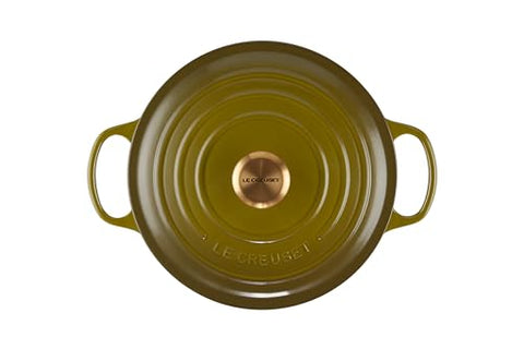 Tapa cerrada en Olive, ajuste perfecto para retener humedad en estofados.