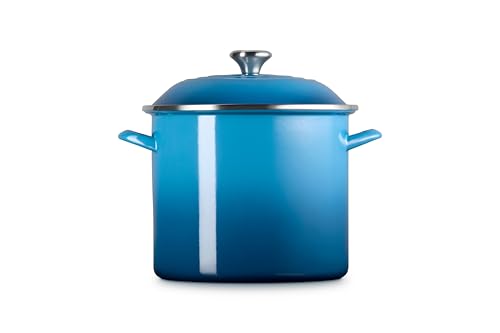 Borde de acero inoxidable Le Creuset Marseille previene astillado