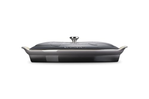 Le Creuset perilla de acero inoxidable, control preciso de temperatura.