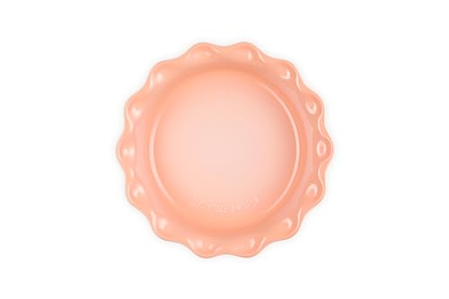 Le Creuset plato Heritage con borde festoneado para presentación elegante