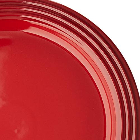 Le Creuset plato-cena cerise 10,5 pulg; apto para lavavajillas y microondas.
