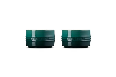 Ramequín Le Creuset Artichaut, detalle de glaseado vibrante facilita la limpieza.