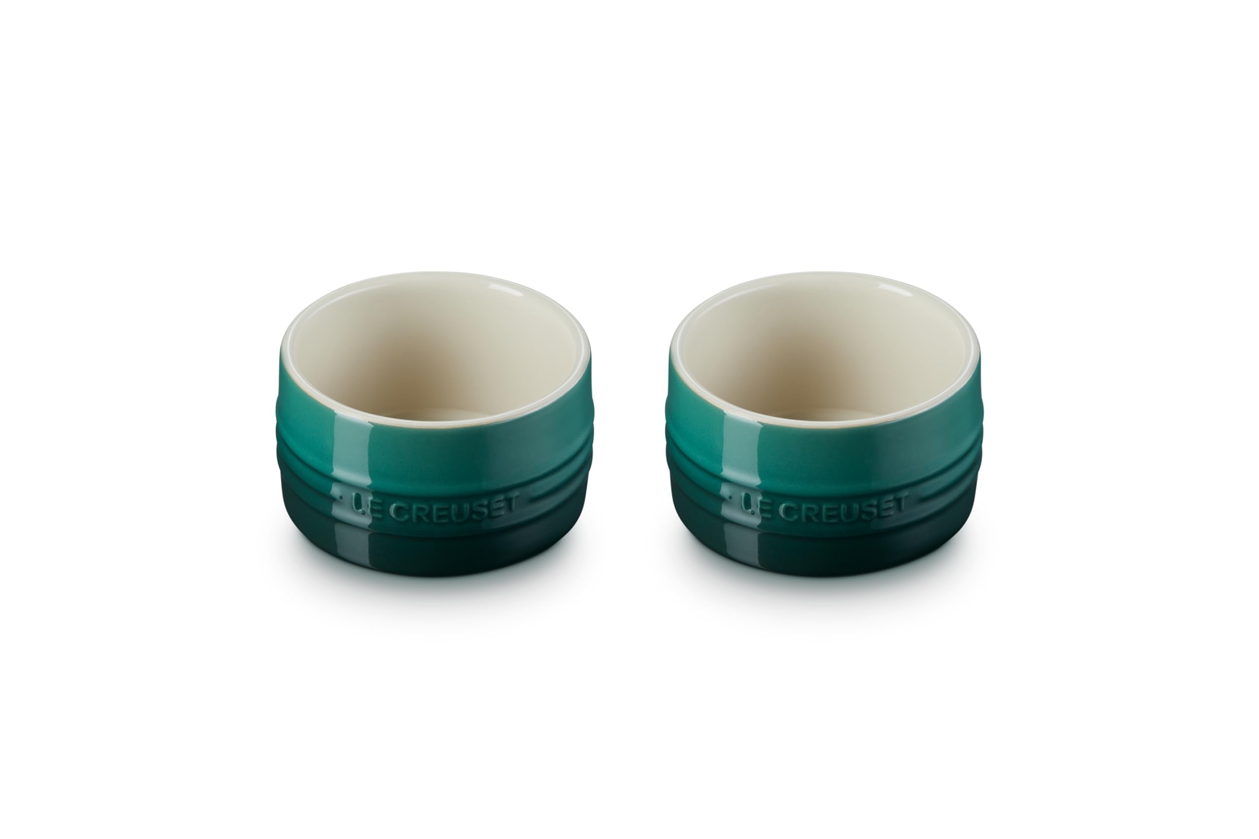 Ramequín Le Creuset Artichaut 6.75 oz frontal para porciones individuales.