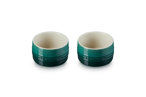 Ramequín Le Creuset Artichaut 6.75 oz frontal para porciones individuales.