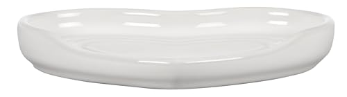 Reposacucharas Corazón de Le Creuset, en mesa, diseño elegante.
