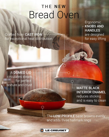 Le Creuset revestimiento porcelana esmaltada menor adherencia y mantenimiento sencillo