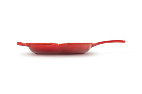 Le Creuset sartén enamelada cerise uso a altas temperaturas para dorar y sellar