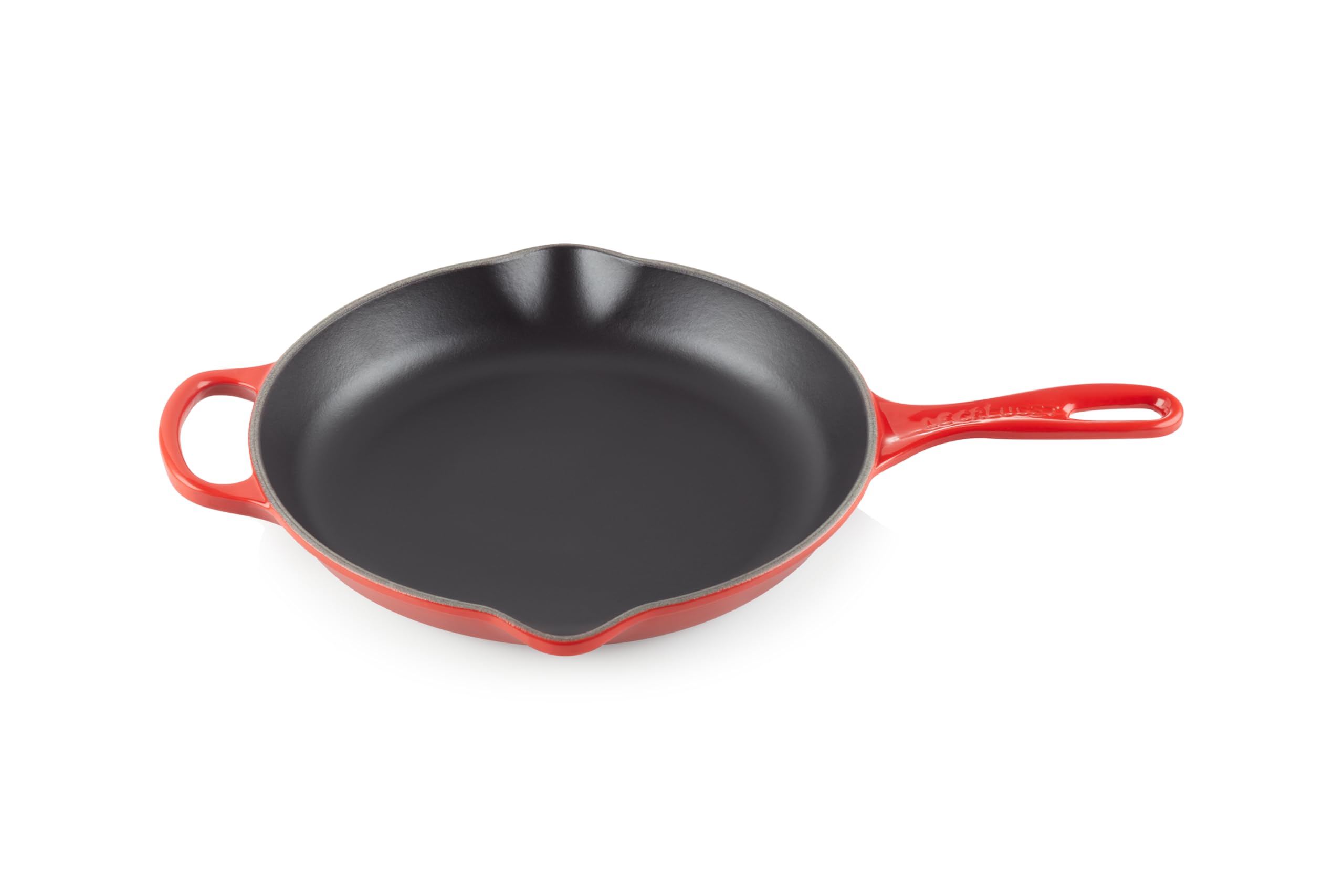 Le Creuset sartén enamelada cerise exterior para dorar con calor uniforme