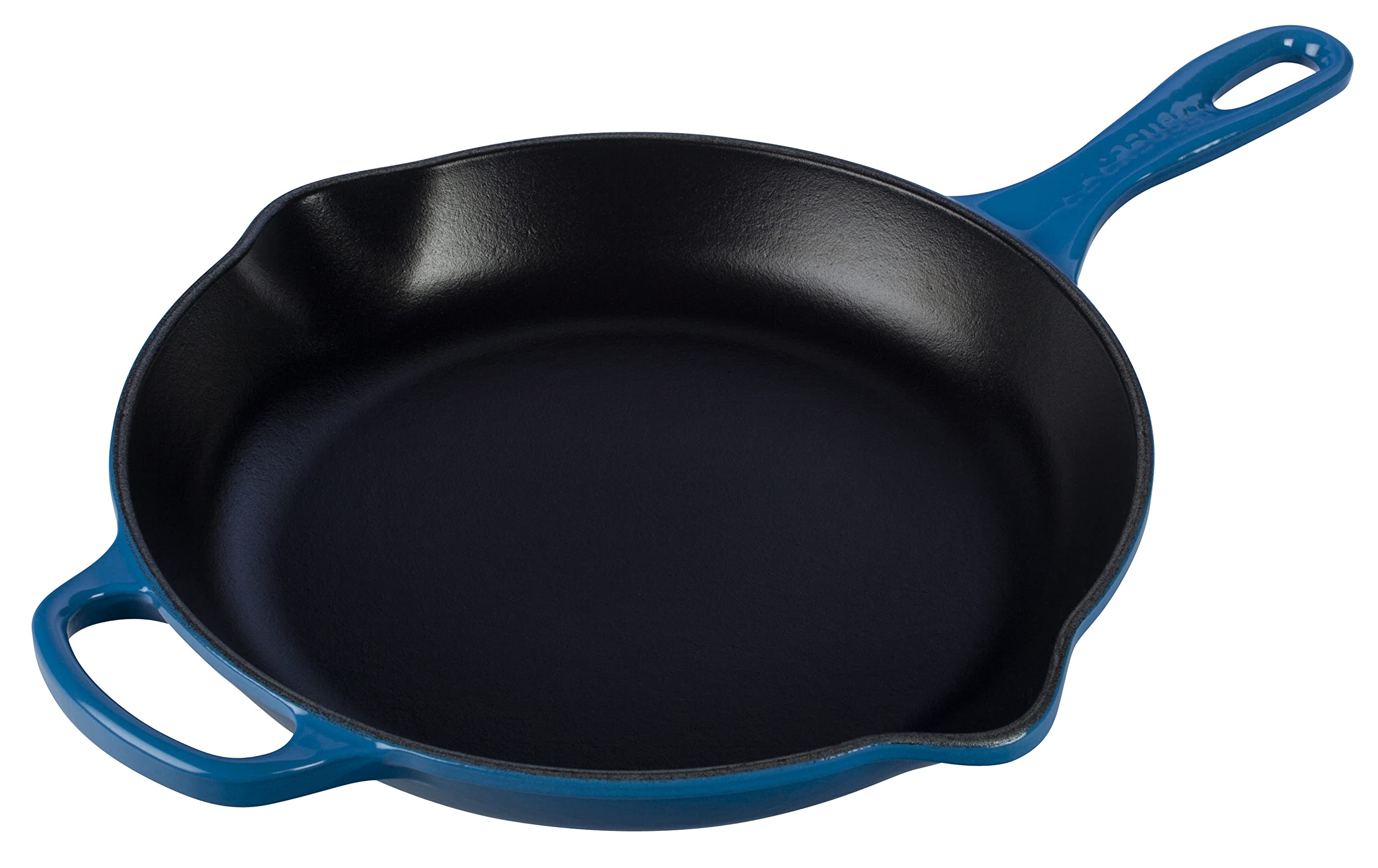 Le Creuset sartén de hierro esmaltado Signature Marseille exterior, distribución de calor para dorar y sellar