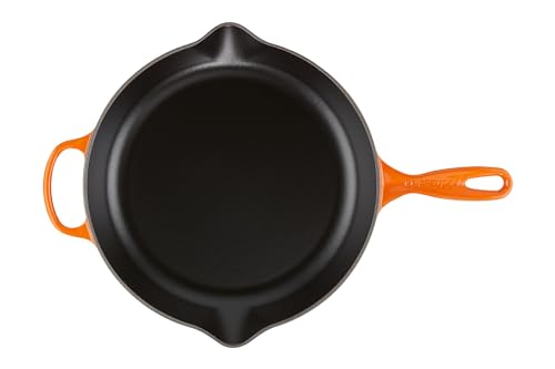 Le Creuset interior negro satinado, optimizado para altas temperaturas