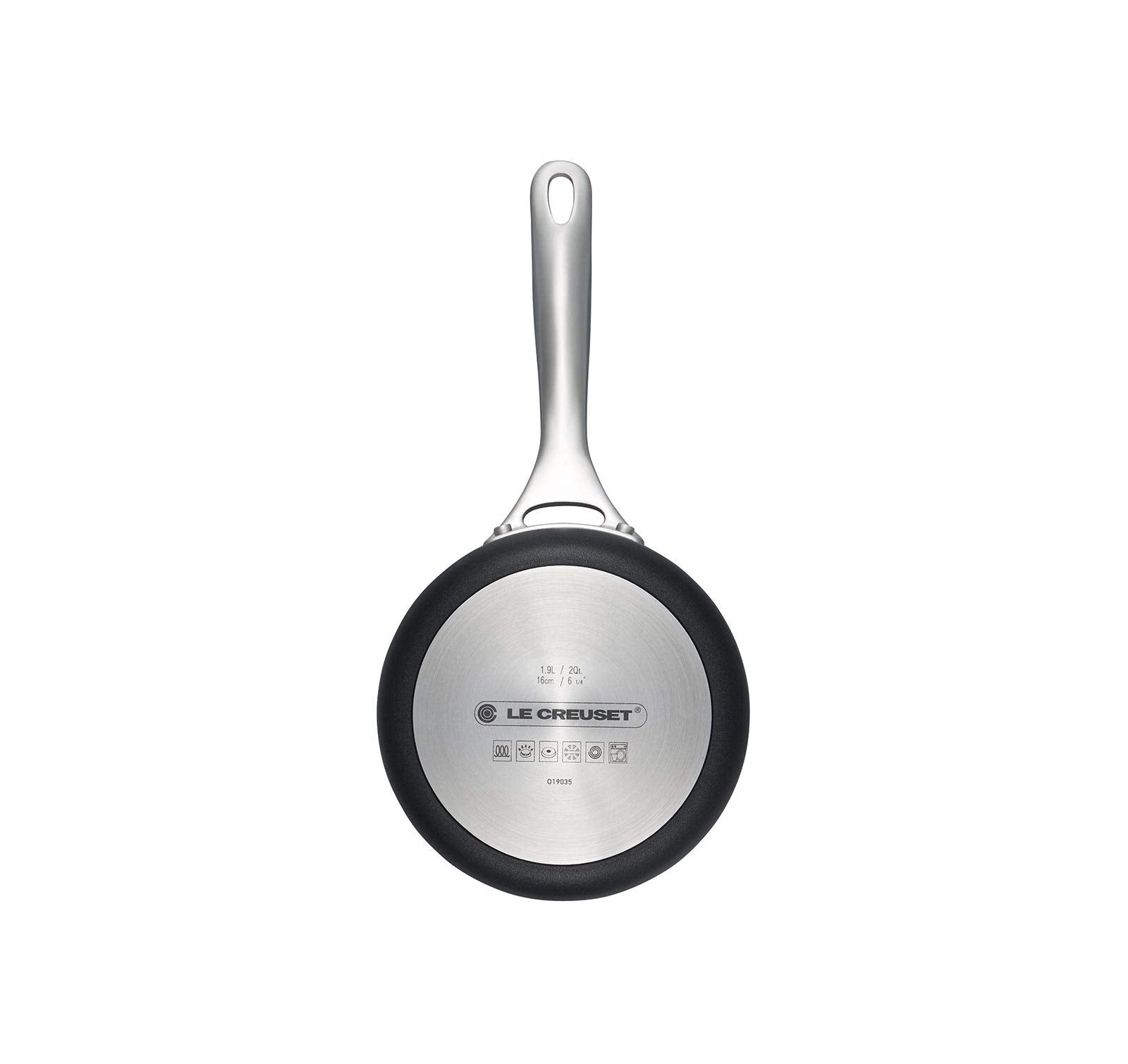Le Creuset Pro apta para lavavajillas y horno hasta 500 °F.