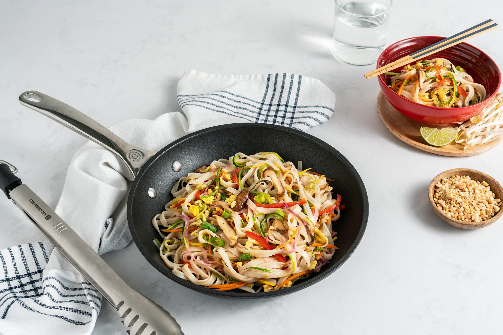 Le Creuset Sartén Pro apta para lavavajillas, limpieza sencilla.