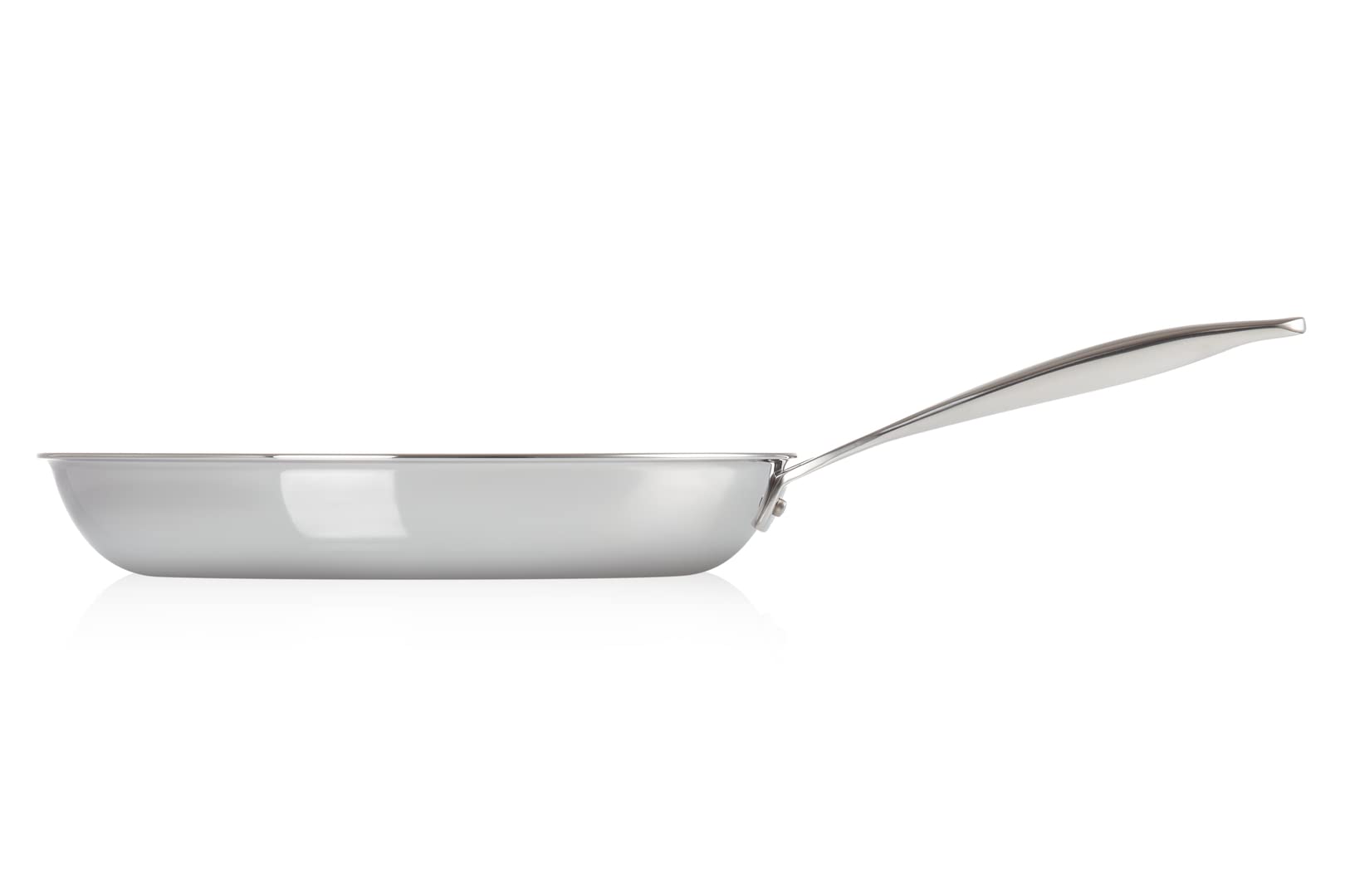 Le Creuset Sartén de triple capa 12 pulgadas compatible con todo tipo de cocinas y horno hasta 500°F