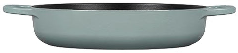 Le Creuset Signature Interior esmaltado con patina mejorando cocción con el tiempo