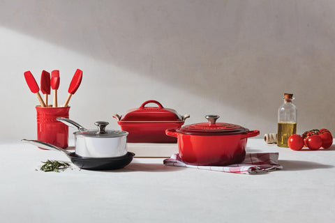 Silicona de Le Creuset resistente a manchas y olores para uso diario en la cocina.