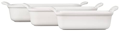 Le Creuset Heritage Set plato 10 pulgadas esmaltado con fácil limpieza